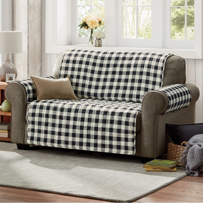 Buffalo Plaid Furniture Protector Country Door