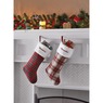 Tartan Plaid Christmas Stocking, , large