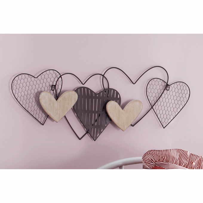 Country Hearts Wall Art, , large