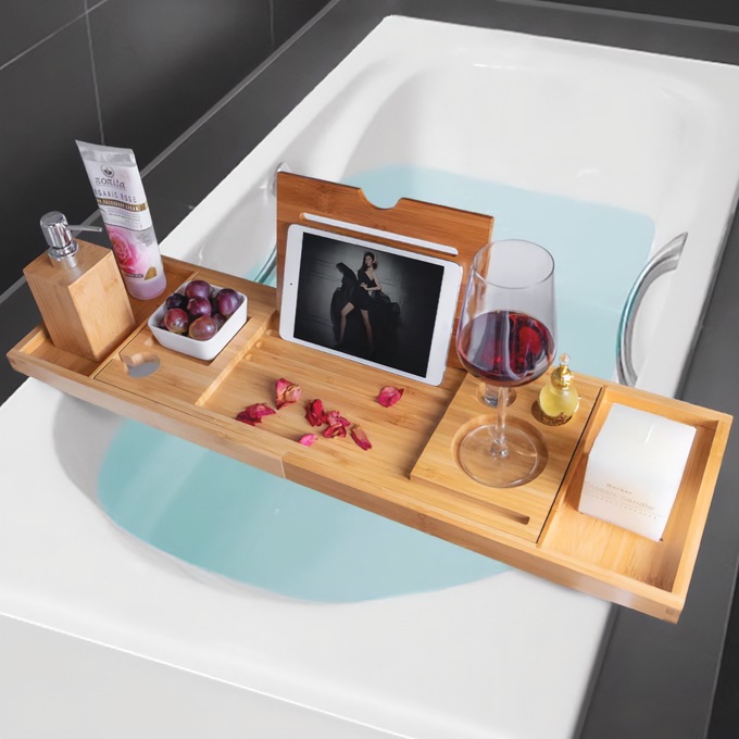 Bathtub Tray Caddy, , large