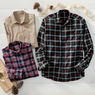 3-Pack Legendary Flannel Shirts, Navy Yellow Red, large