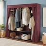 Scalloped Curtain Storage Wardrobe, , large