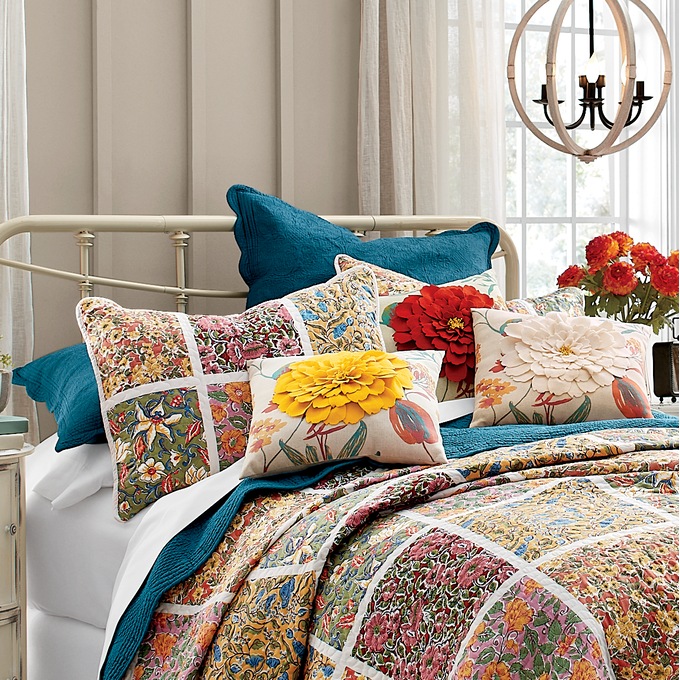 Flower Power Sham, , large