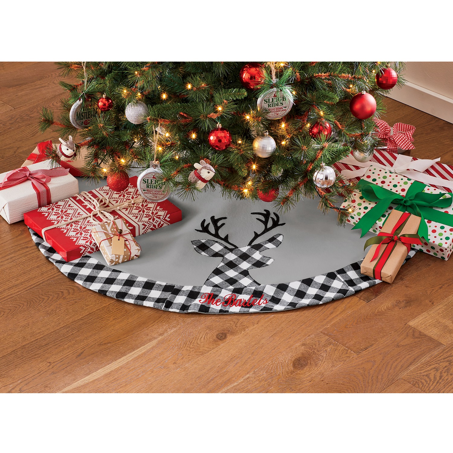 Buffalo Plaid Tree Skirt 