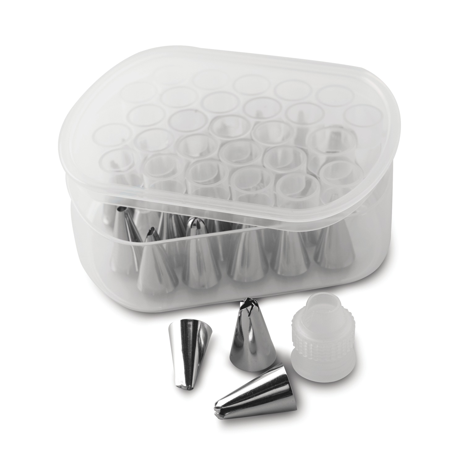 Nordic Ware 01087 27-Piece Decorating Tip Set (Japan Import