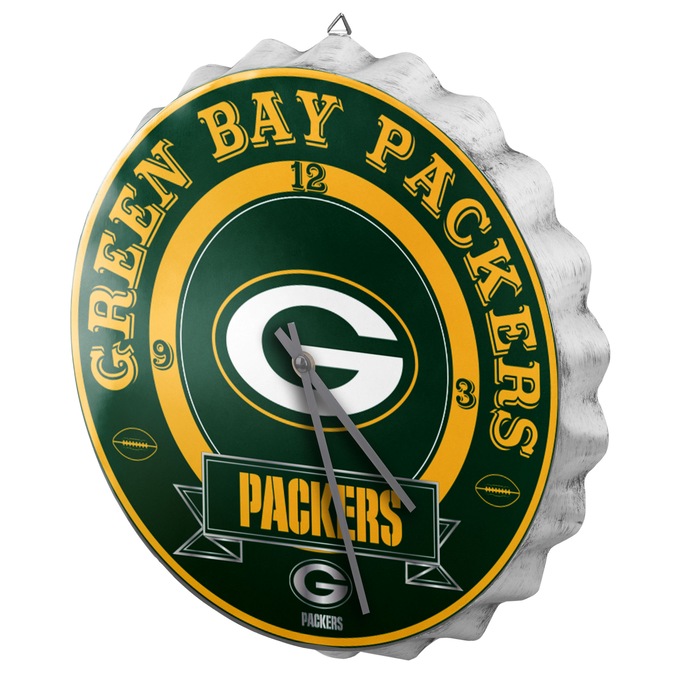 NFL Bottle Cap Wall Clock, , large