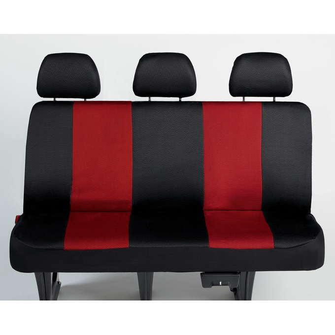 14-Piece Car Seat Cover Set - Universal Fit with Steering Wheel and Belt Covers, , large
