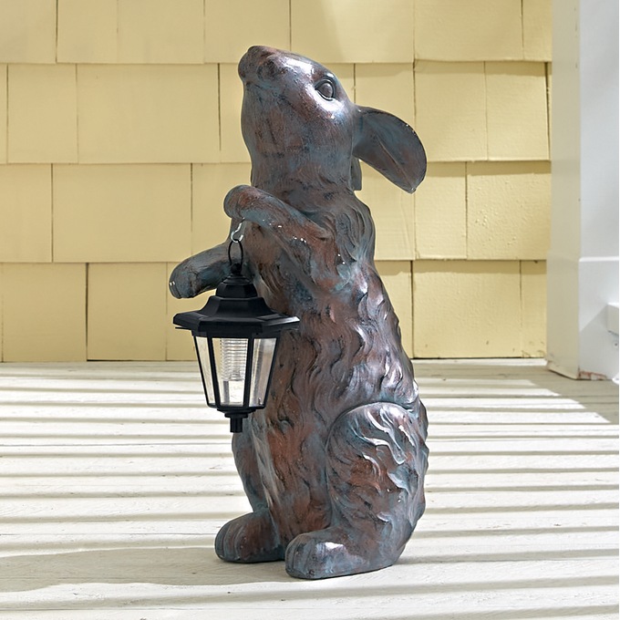 Solar Bunny with Lantern, , large