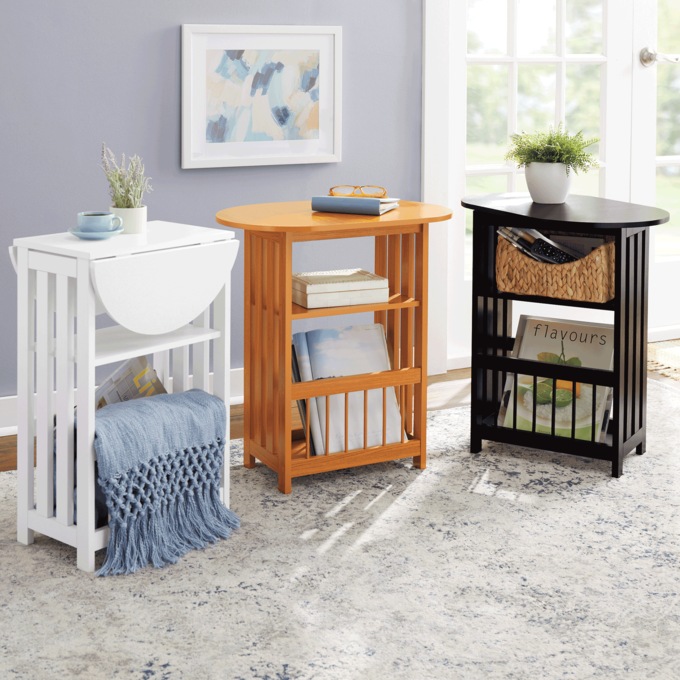 Swivel Magazine Table, , large