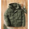 Hooded Down-Blend Jacket, , large