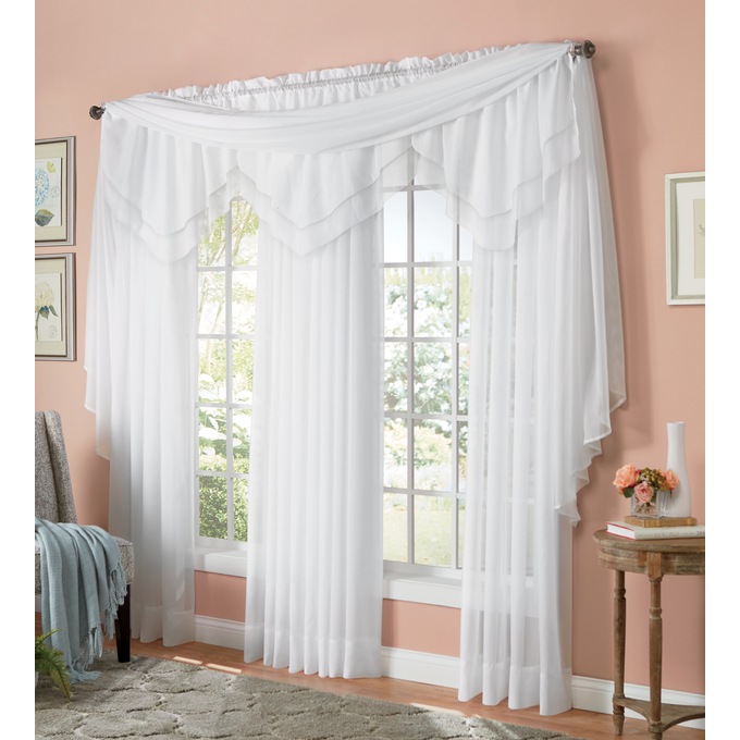 Emelia Sheer Voile Panel, , large