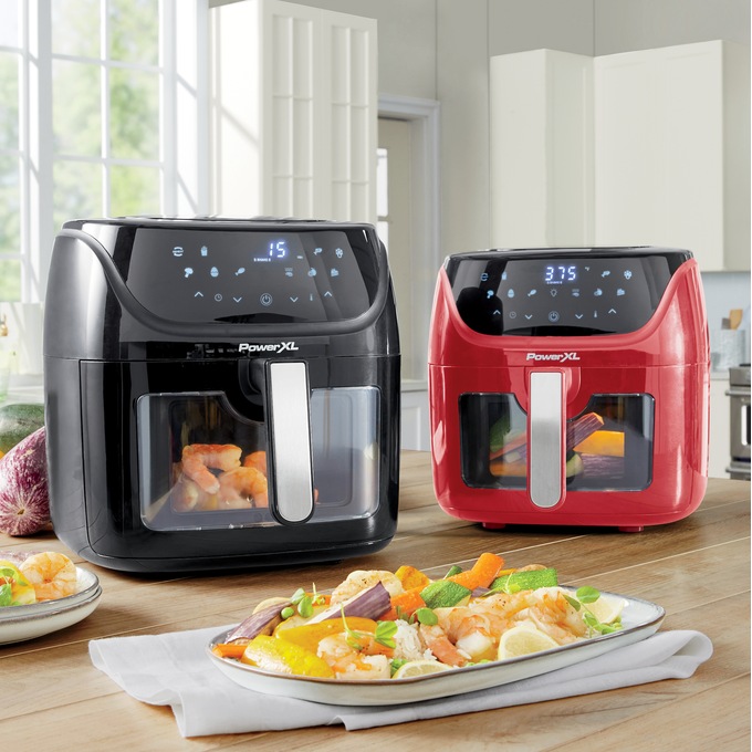 Power air fryer 6 quart top