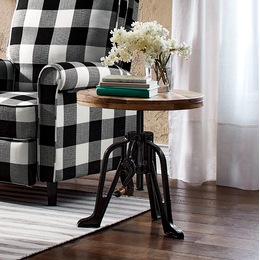 Crank End Table, , large