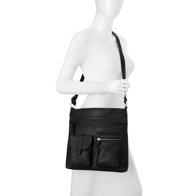 Manhattan Bag, Black, large