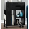 Wheeled End Table, , large