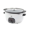 Green Life Slow Cooker Healthy Duo 6-Quart Slow Cooker, , large