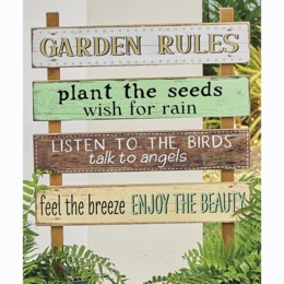 Garden Word Sign, , large