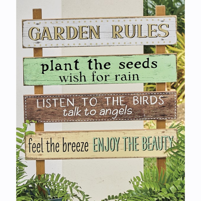 Garden Word Sign, , large