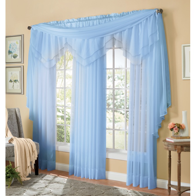 Emelia Sheer Voile Panel, , large