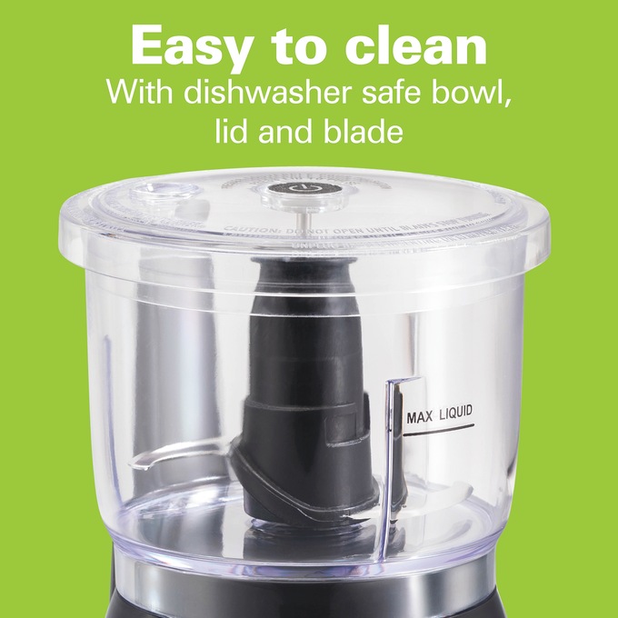 Hamilton Beach Stack & Press Food Chopper, , large