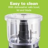 Hamilton Beach Stack & Press Food Chopper, , large