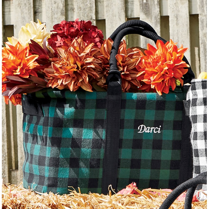Personalized Farmhouse Utility Tote, , large