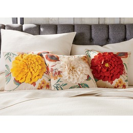Zinnia Pillow Cover, , large