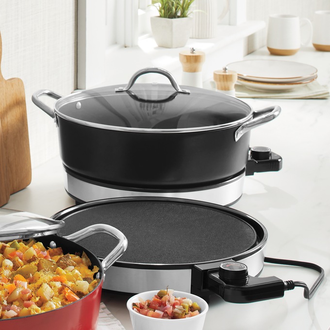 Chef Tested Electric Skillet by Wards, , large