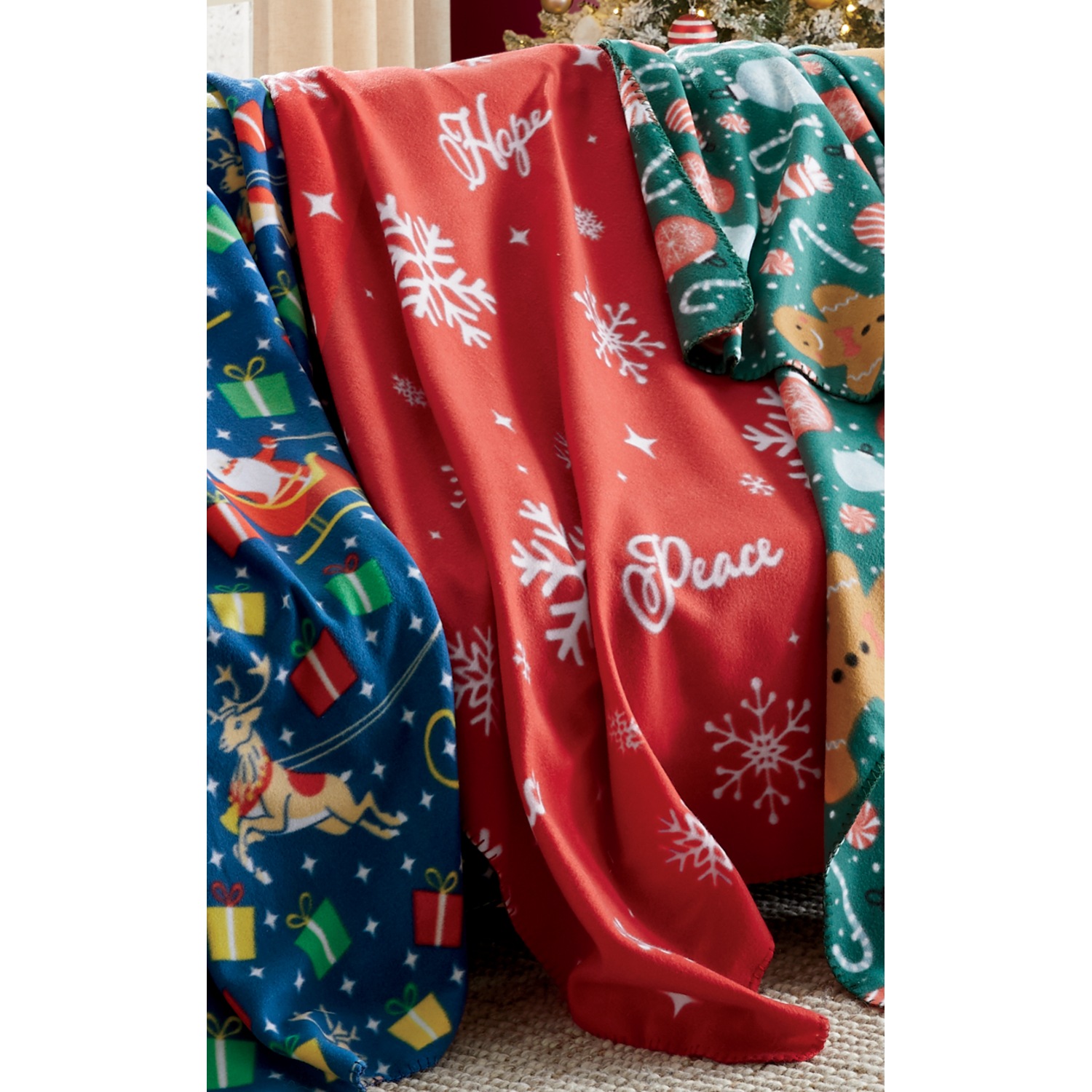Novelty deals fleece blankets