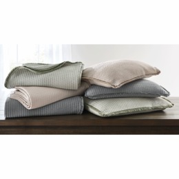 Atwood Oversized Matelass&eacute; Quilt and Sham, , large
