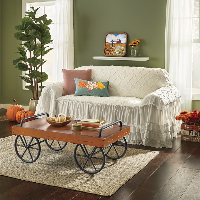 Josie Textured Furniture Throw, , large