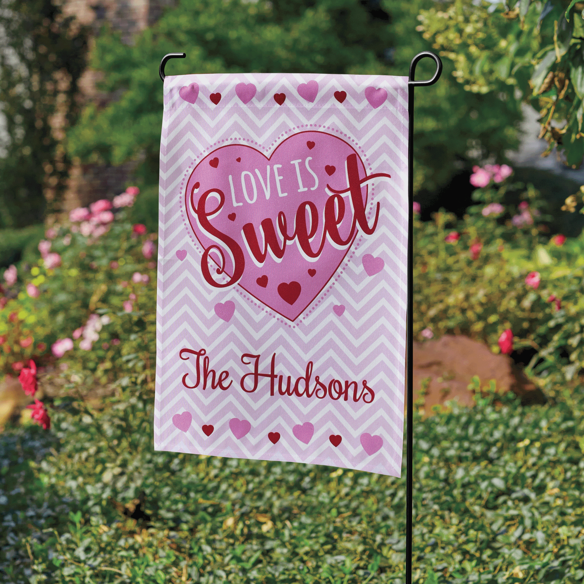 Personalized Spring Holiday Garden Flag, , large