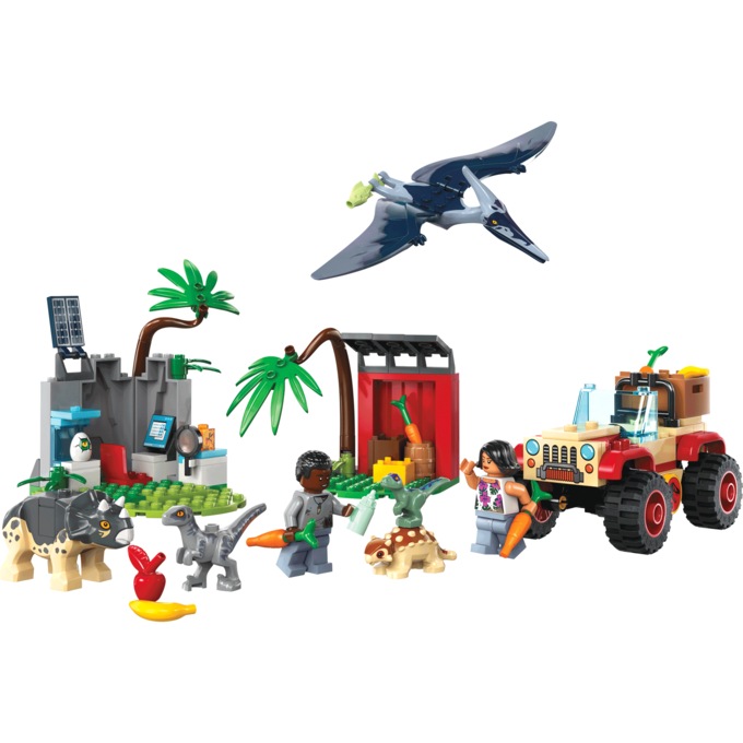 LEGO Jurassic World Baby Dinosaur Rescue Center, , large