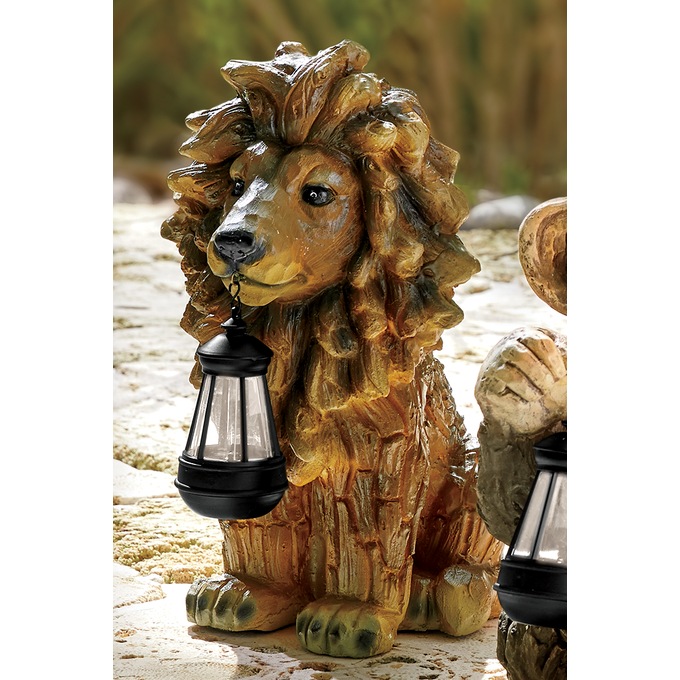 Safari Animal with Solar Lantern, , large