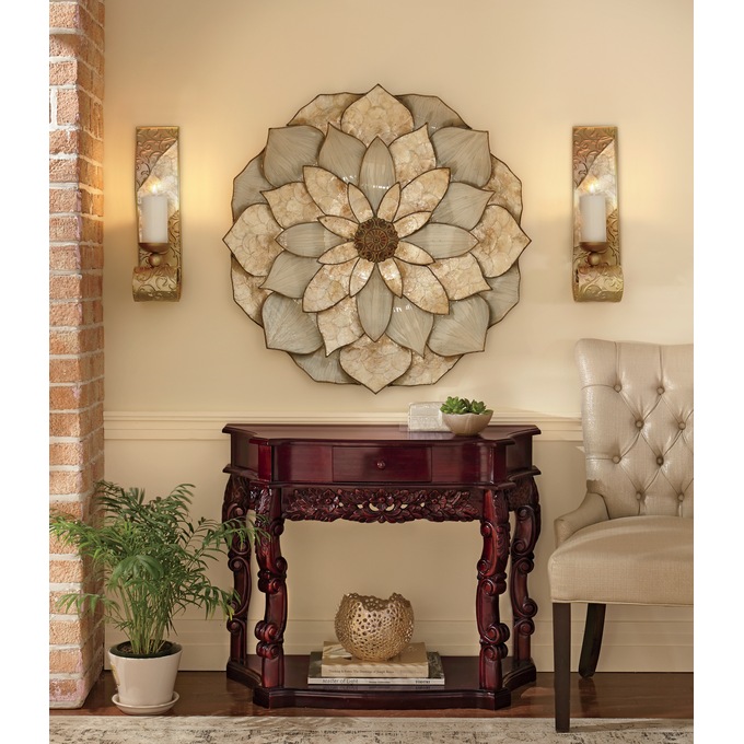 Capiz Wall Sconce Pair, , large