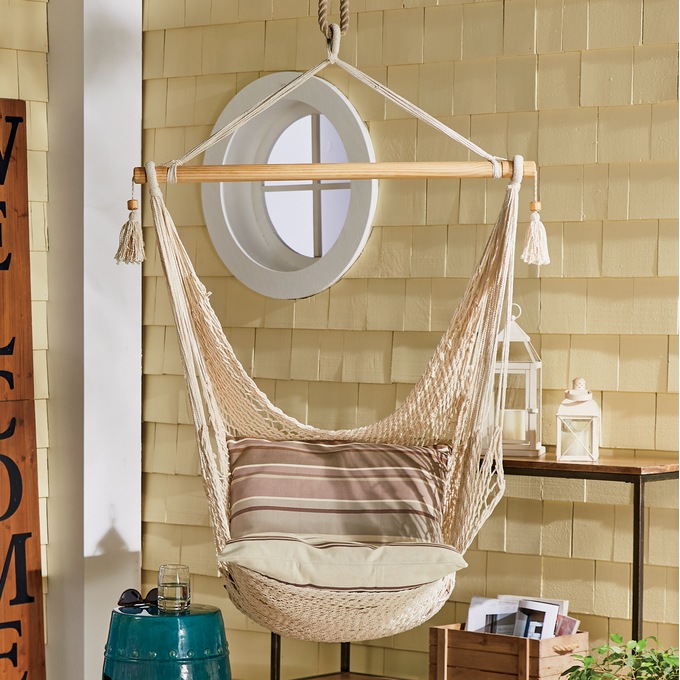 Hand-Knit Hammock Chair, , large