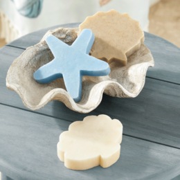 3-Piece Figural Coastal Soap Set, , large