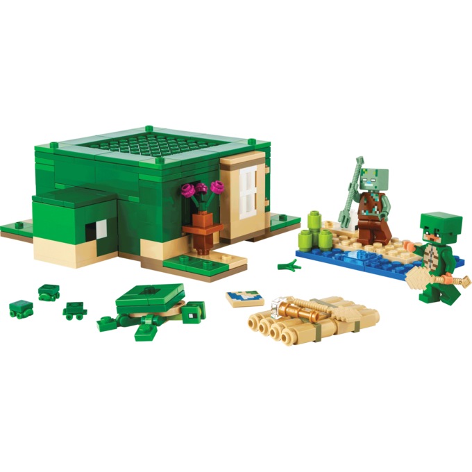 LEGO Minecraft The Turtle Beach House, , large