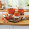 Rachael Ray Cook & Create 11-Piece Aluminum Cookware Set, , large