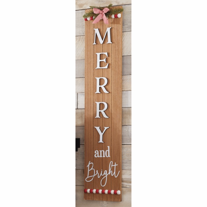 Merry and Bright Sign, , large