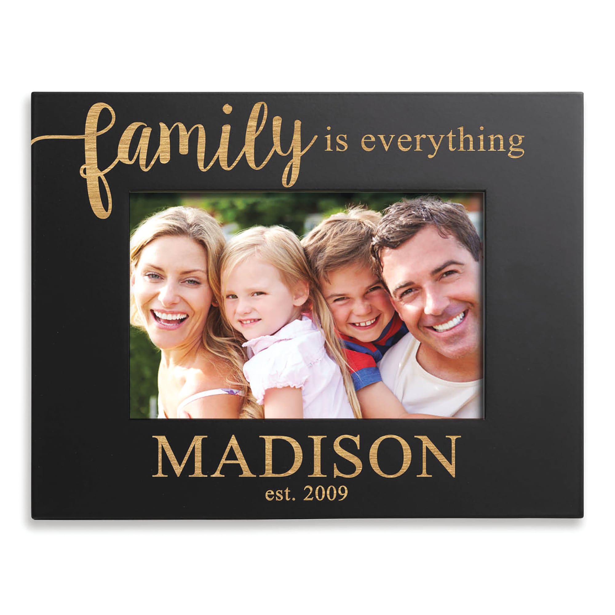 Personalized Family Photo Frame, , large