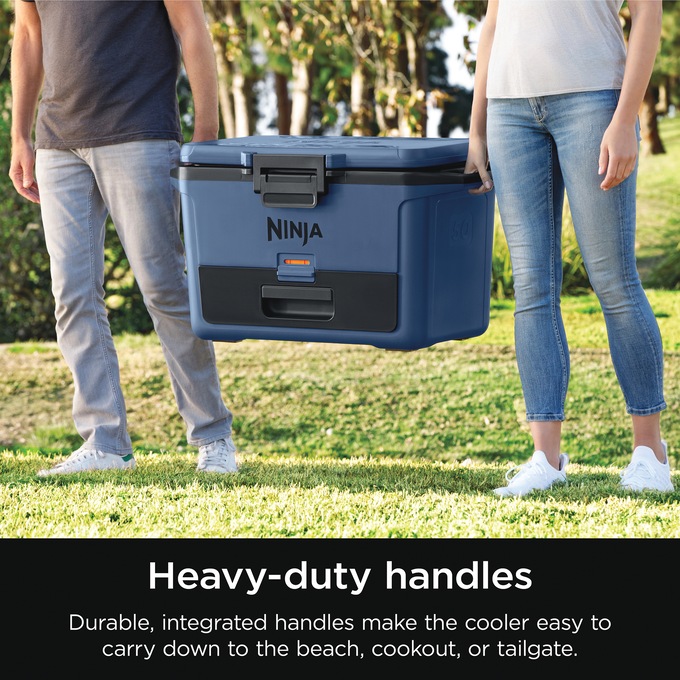 Ninja FrostVault Hard Cooler with Dry Zone, Blue, large
