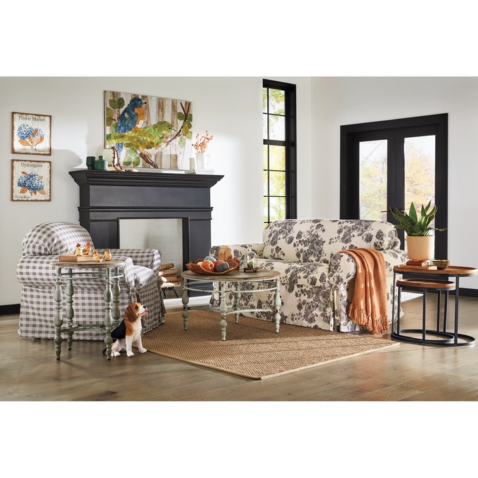 Noah Spindle Side Table, , large