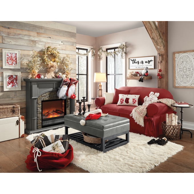 Solid Farmhouse Slipcovers, , large