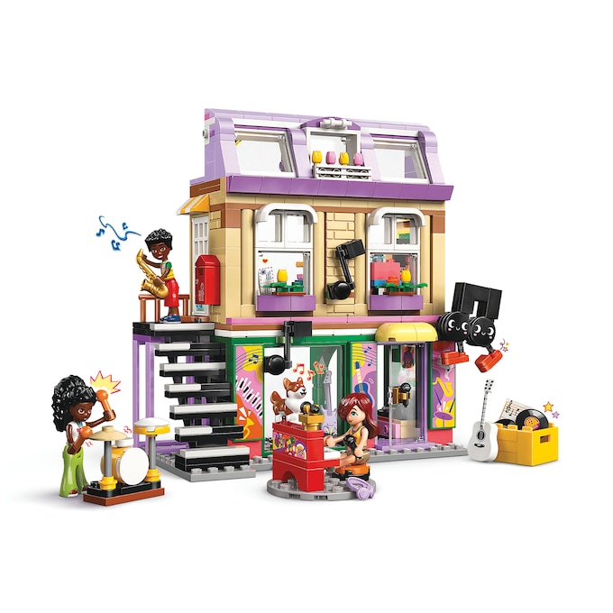 LEGO Friends Music Store & Apartment, , large