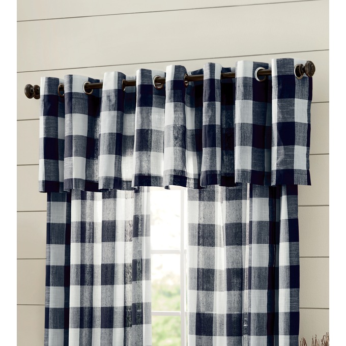 Buffalo Plaid Valance, , large