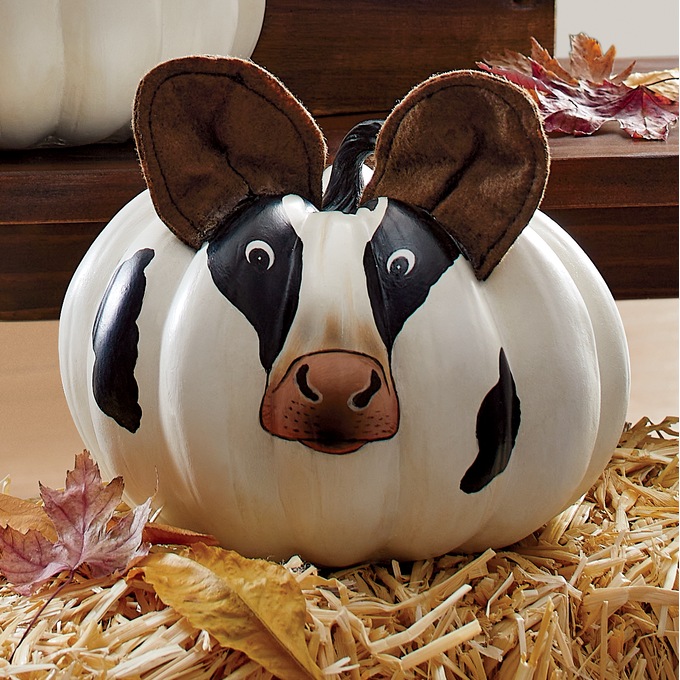 Farm Animal Pumpkin, , large