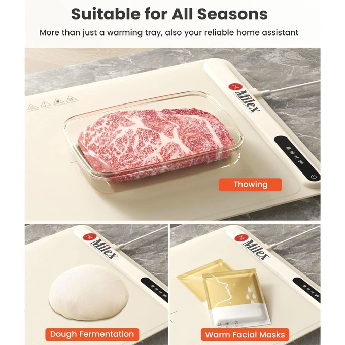 Portable Food Warming Mat, , large