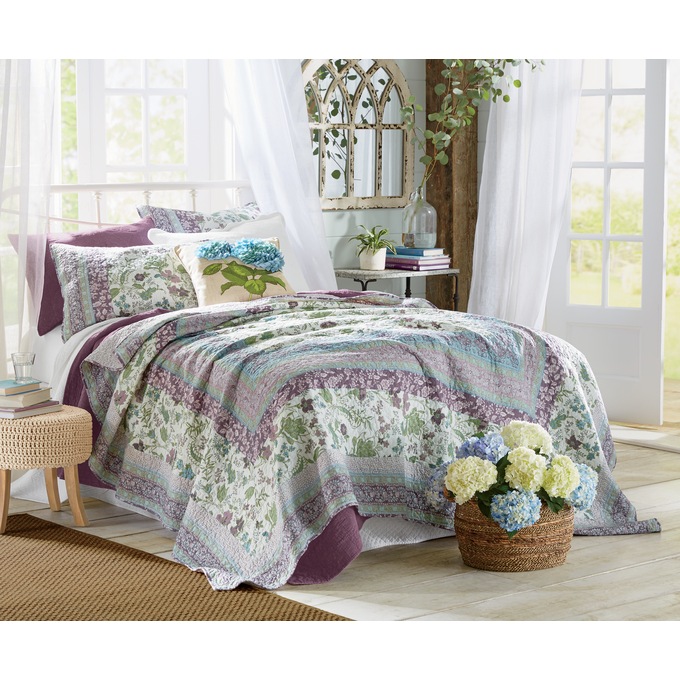 Anita Oversized Quilt and Sham, , large