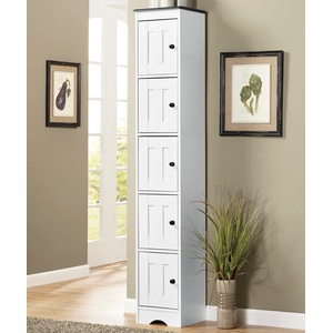 Katie 5-Door Tall Kitchen Cabinet, , large